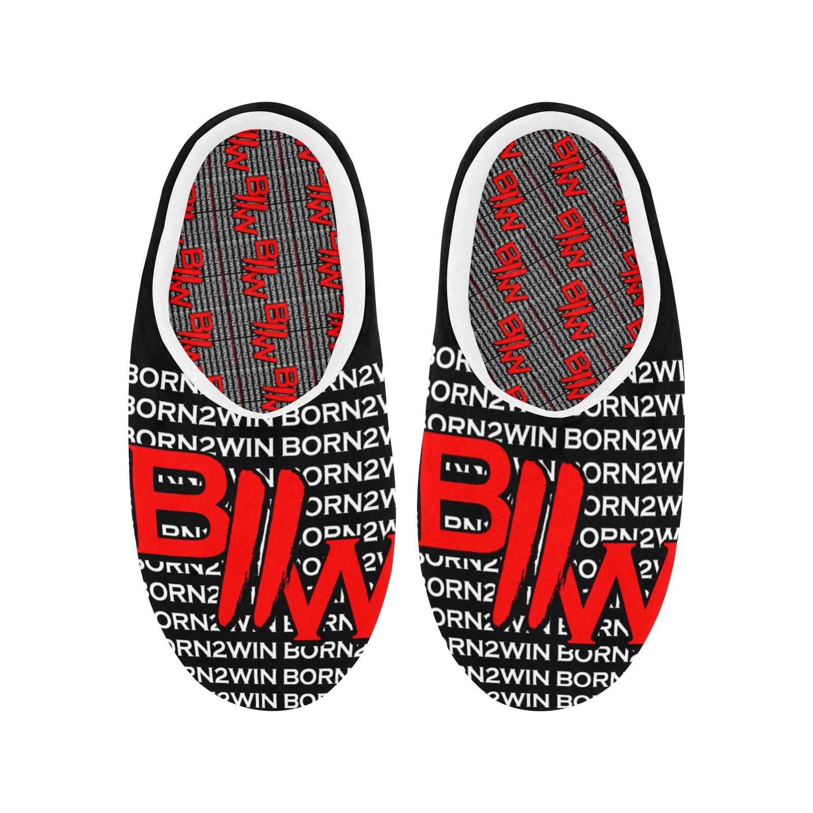Born 2 win house slippers