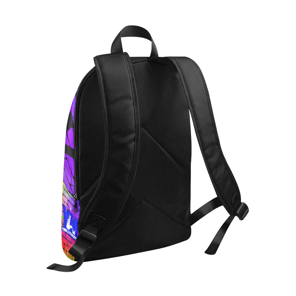 Born 2 Win Graffiti backpack