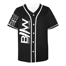 Load image into Gallery viewer, Born 2 Win Black Baseball jersey
