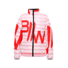 Load image into Gallery viewer, Pink all over Womens Puffer Jacket (PRE ORDER)
