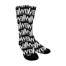Load image into Gallery viewer, Black Born 2 win Socks
