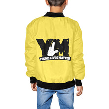 Load image into Gallery viewer, Yellow Youth born 2 win jacket
