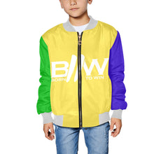 Load image into Gallery viewer, Autism awareness Youth Born 2 win jacket
