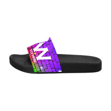 Load image into Gallery viewer, Multicolored B2W Slide Sandals
