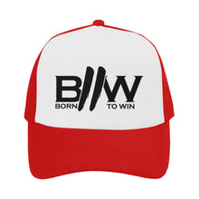 Load image into Gallery viewer, Born 2 Win trucker hat
