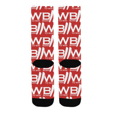 Load image into Gallery viewer, Red Born 2 win socks
