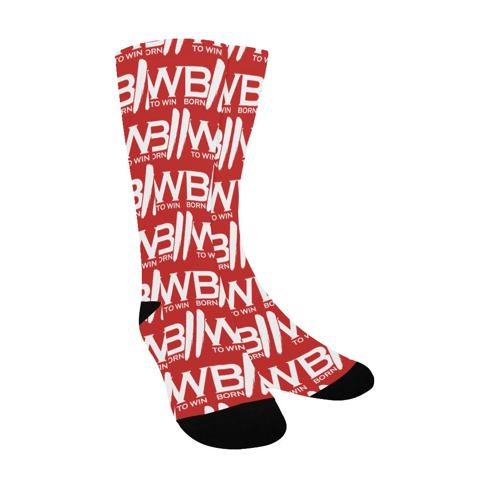 Red Born 2 win socks