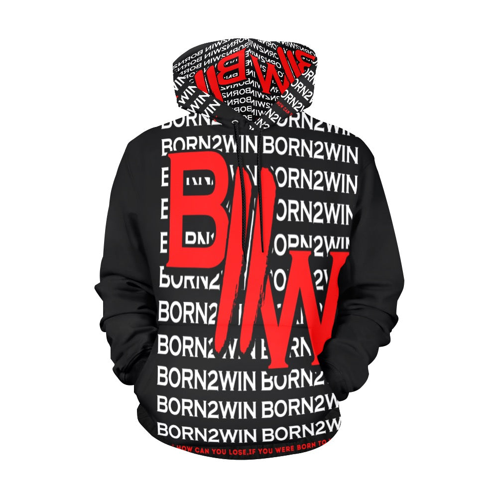 All over Born 2 win hoodie