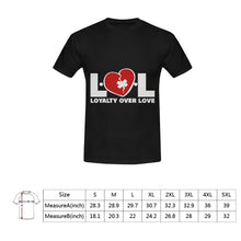 Load image into Gallery viewer, Loyalty Over Love T-SHIRT
