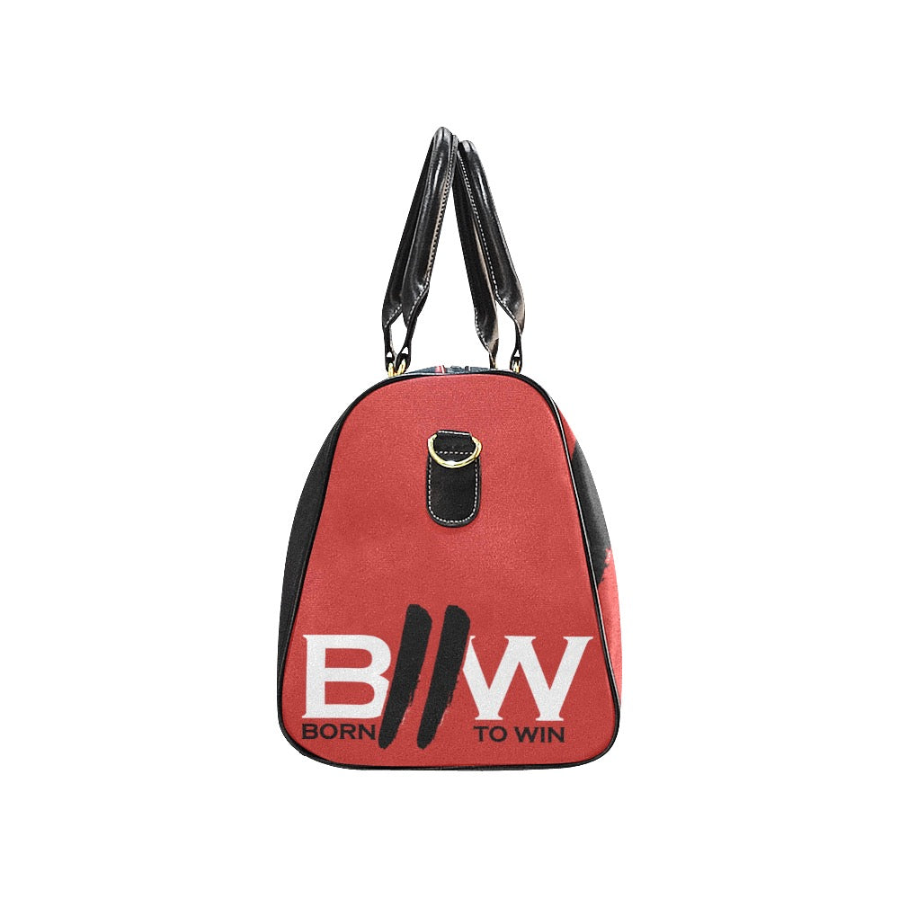 Born 2 Win Red Bag Waterproof Travel Bag