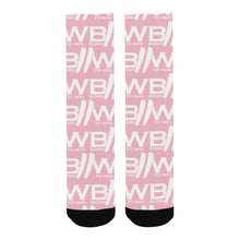 Load image into Gallery viewer, Pink Born 2 Win Socks
