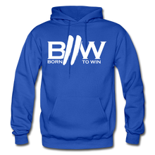 Load image into Gallery viewer, Born 2 Win Hoodie - royal blue
