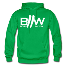 Load image into Gallery viewer, Born 2 Win Hoodie - kelly green
